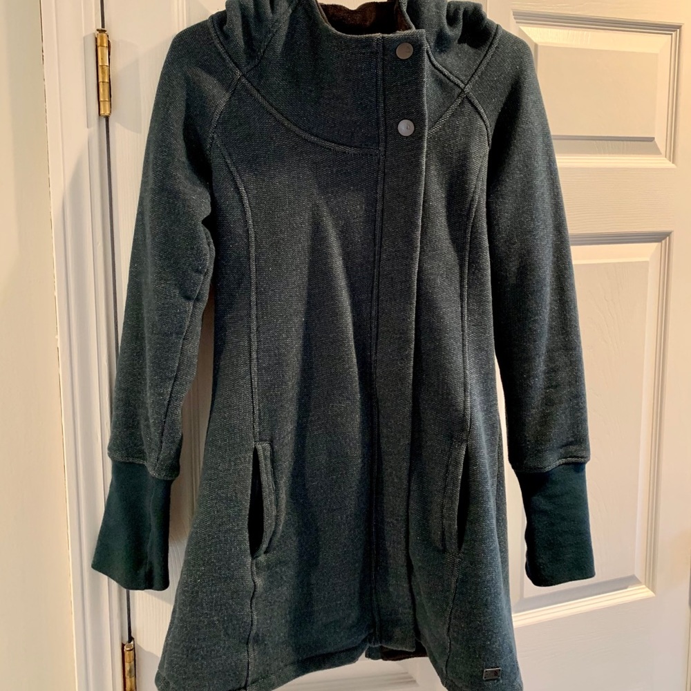 The North Face Blue Knit Jacket Size Small